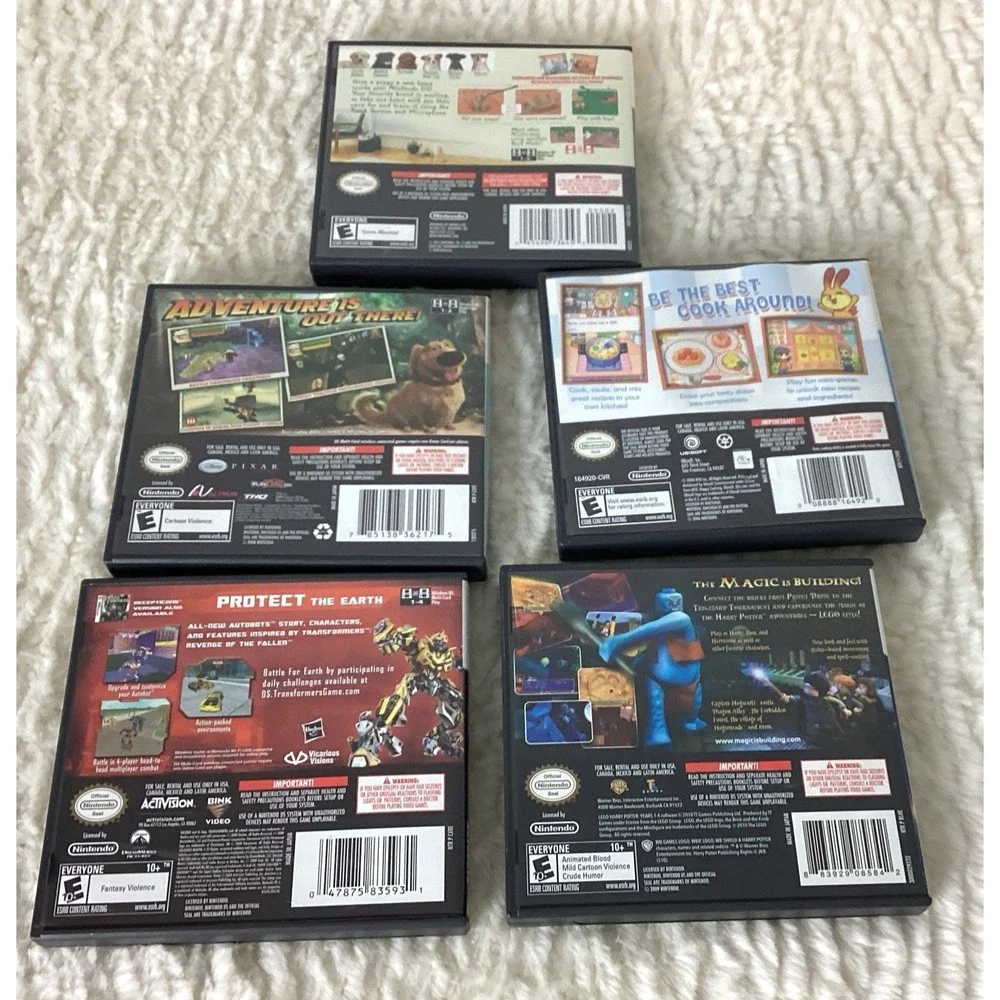 Lot of 14 NINTENDO DS Cases & Manuals Only - NO GAMES Lego Duty Dogs Star Wars +